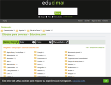Tablet Screenshot of educima.com